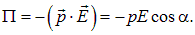3. The electric field in dielectrics