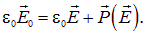3. The electric field in dielectrics