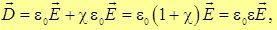 3. The electric field in dielectrics