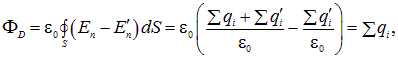 3. The electric field in dielectrics