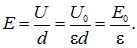 3. The electric field in dielectrics