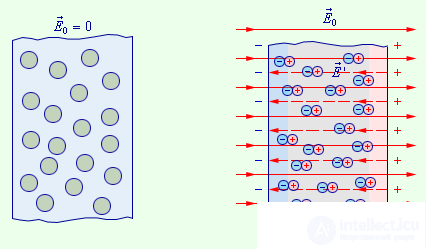 3. The electric field in dielectrics