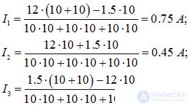 Direct electric current: current, voltage, emf, laws and rules