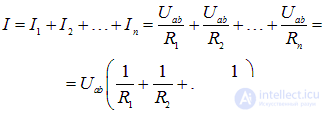 Direct electric current: current, voltage, emf, laws and rules