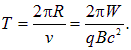 Charged particles in a magnetic field