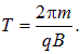 Charged particles in a magnetic field
