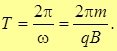 Charged particles in a magnetic field