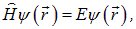 4. The Schrodinger equation