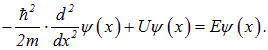 4. The Schrodinger equation