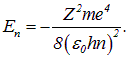 4. The Schrodinger equation