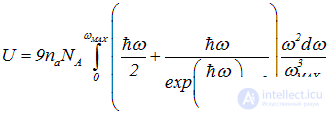 7. Heat capacity of crystals. Quantum statistics