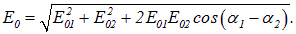 4. Interference of light and waves