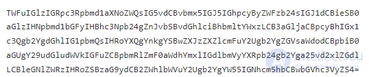 Base64 and Base58 Encoding, Bitcoin Addresses