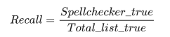 Typo Correction Algorithms With and Without Context
