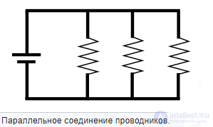 Parallel Connection of Loads (Resistor, Capacitor, Inductor) in DC and AC Circuits, with Worked Examples