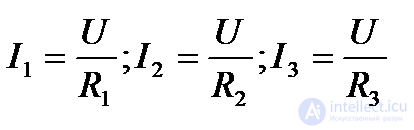 Parallel Connection of Loads (Resistor, Capacitor, Inductor) in DC and AC Circuits, with Worked Examples