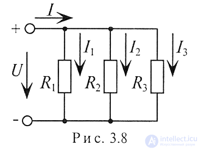 Parallel Connection of Loads (Resistor, Capacitor, Inductor) in DC and AC Circuits, with Worked Examples