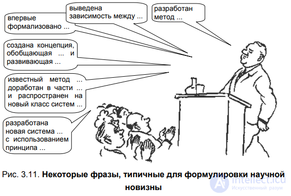 3.4. Results of scientific research: types and requirements, the concept of scientific novelty