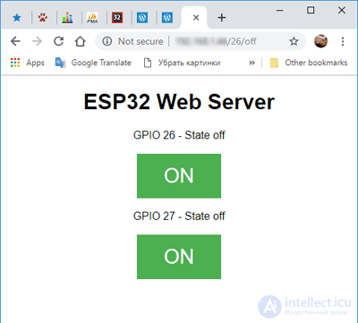 ESP32: Reading the Analogue Inputs and Serving Voltage Readings over a Web Server
