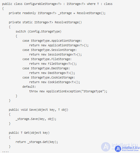 The state of the web application. state management