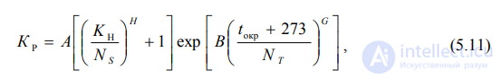 5. Models for Predicting the Operational Reliability of Domestically Produced Components