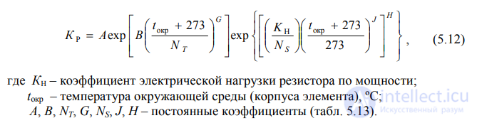 5. Models for Predicting the Operational Reliability of Domestically Produced Components