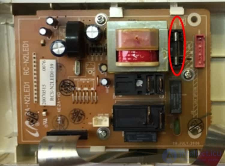 Microwave Oven Repair: Algorithm and Example of Fault Finding