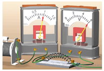 Ohms law for a section of a circuit
