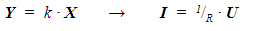Ohms law for a section of a circuit