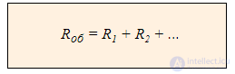 Resistance of series and parallel connections of conductors
