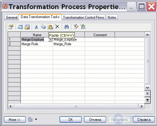 Designing and developing the ETL process