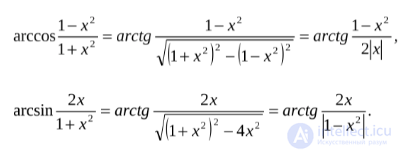 Inverse Trigonometric Functions: Arcsine, Arccosine, Arctangent, Arccotangent, Arcsecant, Arccosecant