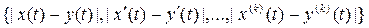 4. The concept of a metric space and topology defined by a metric. Examples of metric spaces