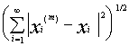 1. Convergent sequences in metric spaces and complete metric spaces