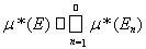 5. Outer Measure