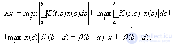 1. Linear Operators in Normed Linear Spaces. Equivalence of Continuity and Boundedness. Computing Operator Norms. Examples