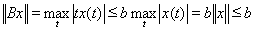 1. Linear Operators in Normed Linear Spaces. Equivalence of Continuity and Boundedness. Computing Operator Norms. Examples
