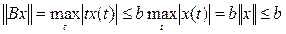 1. Linear Operators in Normed Linear Spaces. Equivalence of Continuity and Boundedness. Computing Operator Norms. Examples