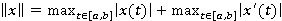 Space in Functional Analysis