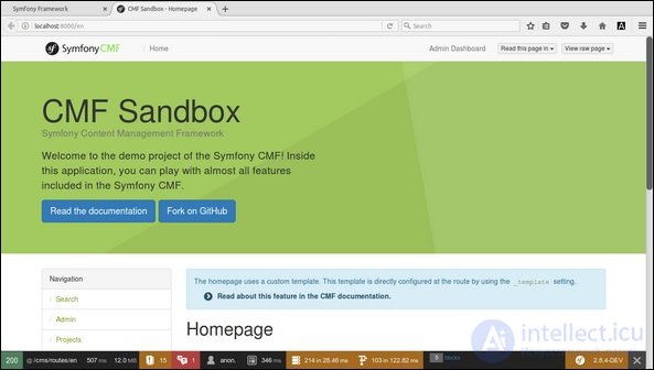 Symfony - an overview of its features with examples