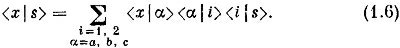 Probability Amplitudes