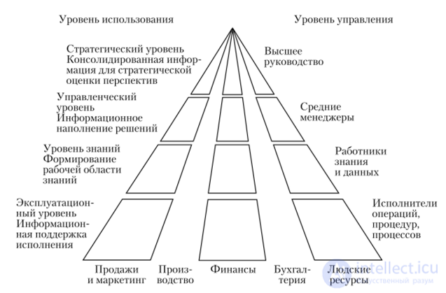 Levels and functions of information systems