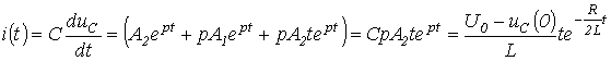 26. Determining the Time Constant: Transient Processes in R-L-C Circuits