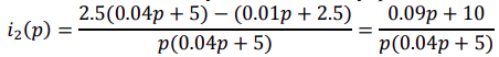 27. Operator Method for Transient Process Calculation, with an Example