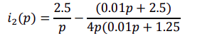 27. Operator Method for Transient Process Calculation, with an Example