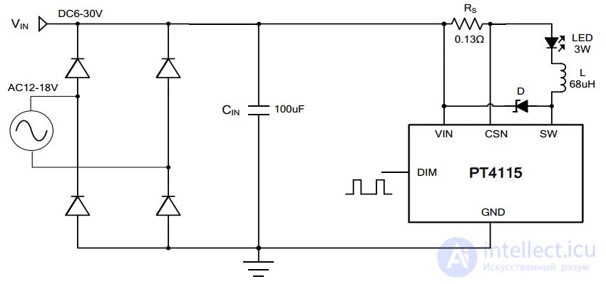LED Driver or Current Stabilizer