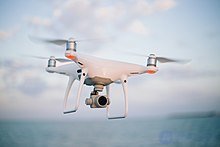 Unmanned Aerial Vehicle (UAV, Drone). The Quadcopter