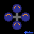 Unmanned Aerial Vehicle (UAV, Drone). The Quadcopter